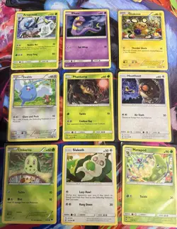 CUTE CAMEO PAGE Pokemon TCG 9-Card Mixed Lot English - Image 1