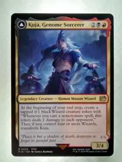 MTG - Kuja, Genome Sorcerer Trance Kuja, Fate Defied (FIN) - Image 1