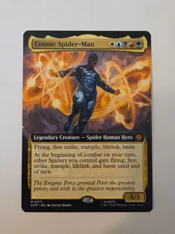 Cosmic Spider-Man - MTG - Extended Art - Marvel's Spider-Man - #271 - NM - Image 1