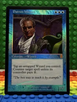 1x Patron Wizard FOIL #89 - Odyssey (ODY) - NM - VINTAGE MTG RARE - Image 1