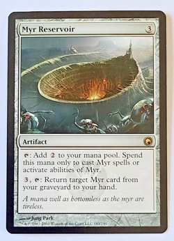 Magic MTG: Myr Reservoir Scars of Mirrodin #183/249 Rare Near Mint (NM) - Image 1