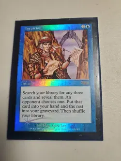 INTUITION mp hp JUDGE FOIL PROMO MTG - Image 1