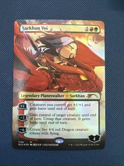 MTG Sarkhan Vol (Borderless) - Secret Lair Drop Series (SLD) NM Foil - Image 1