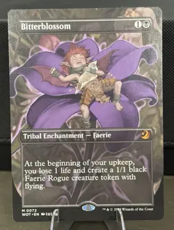 Wizards of the Coast Magic The Gathering Bitterblossom Wilds of Eldraine Regular - Image 1