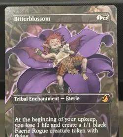 Wizards of the Coast Magic The Gathering Bitterblossom Wilds of Eldraine Regular - Image 3