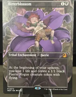 Wizards of the Coast Magic The Gathering Bitterblossom Wilds of Eldraine Regular - Image 4