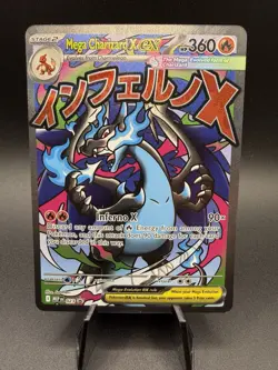 Mega Charizard X EX MEP 023 UPC Black Star Promo NM Pokemon Card Pokemon TCG - Image 1