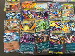 Pokemon TCG EX Holo Card Lot Mega Gengar, Charizard, Leafeon, Greninja, Froslass - Image 3