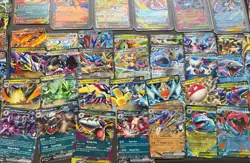 Pokemon TCG EX Holo Card Lot Mega Gengar, Charizard, Leafeon, Greninja, Froslass - Image 5