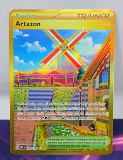 Artazon 229/197 Hyper Rare Obsidian Flames Pokemon Near Mint - Image 1