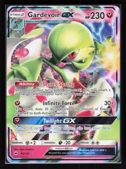 Gardevoir GX Holo Ultra Rare Pokemon SM - Burning Shadows 93/147 MP - Image 1