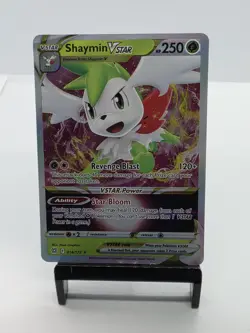 ​Shaymin VSTAR 014/172 Brilliant Stars SWSH Ultra Rare Holo Pokemon TCG - Image 1