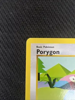 Pokemon Porygon 39/102 Base Set 1st Edition Shadowless WOTC LP - Image 2