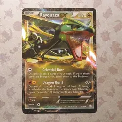 Pokemon TCG Rayquaza Ex 85/124 Dragons Exalted Holo Rare Near Mint Condition 🔥 - Image 1
