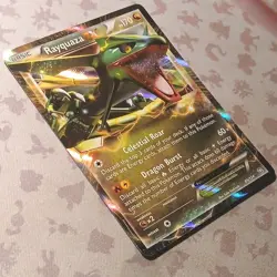 Pokemon TCG Rayquaza Ex 85/124 Dragons Exalted Holo Rare Near Mint Condition 🔥 - Image 3