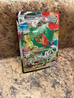 Pokemon TCG RAYQUAZA VMAX "Crown Zenith" Ultra Rare~HOLO🔥NICE! #101/159.l - Image 2