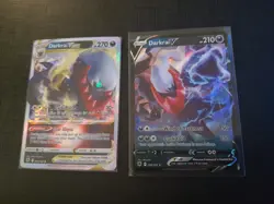 Darkrai V & Darkrai VSTAR 099/189 Swsh10: Astral Radiance Holo Pokemon NM - Image 1