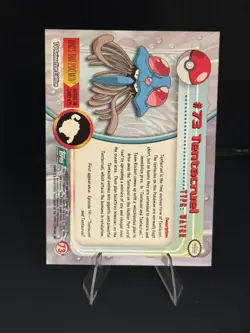 LP Topps Tentacruel 73 Pokemon Tv Animation 1999 - Image 2