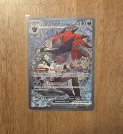 N's Zoroark EX SIR From Pokemon TCG Ascended Heroes Set - Image 1