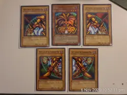 YUGIOH DLG1-EN022 Exodia The Forbidden One Ultra Rare FULL SET - Image 1
