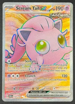 Scream Tail ex 197/167 Pokemon TCG SV06: Twilight Masquerade Ultra Rare NM - Image 1
