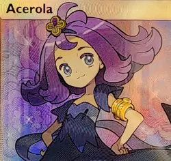 2017 Pokemon Sun & Moon Burning Shadows Acerola Full Art Trainer 142/147 PSA 10 - Image 1