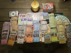 Pokemon Mega Evolution English Lot Of 180 Cards Pack Fresh Reverse Holo Rares - Image 1