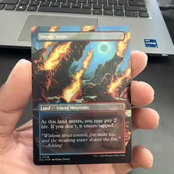 Steam Vents (Borderless) Lorwyn Eclipsed Foil - Image 1