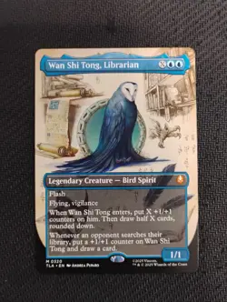 Wan Shi Tong, Librarian Borderless MTG Avatar: The Last Airbender Regular NM - Image 1