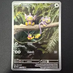 Aipom 211/182 Illustration Rare Paradox Rift Pokemon Near Mint - Image 1