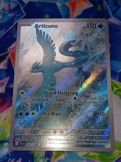 Pokemon TCG Articuno 161/159 Sv09 Journey Together Illustration Rare Holo ENG - Image 2