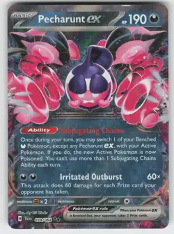 Pecharunt ex Double Rare SV: Shrouded Fable 039/064 Pokemon - Image 1