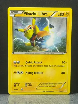 Pikachu Libre (14 14/30 XY Trainer Kit: Pikachu Libre & Suicune Pokemon LP - Image 1