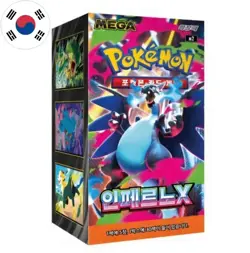Pokemon InfernoX MEGA Korean Booster Box 30 Packs Trading Card Game TCG Sealed - Image 1