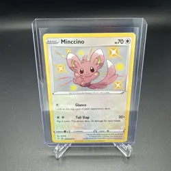 Pokemon TCG Minccino SV093/SV122 Shining Fates Vault Holo NM - Image 1