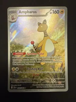 Ampharos 090/086 Illustration Rare Pokemon TCG: Chaos Rising - English - Image 1