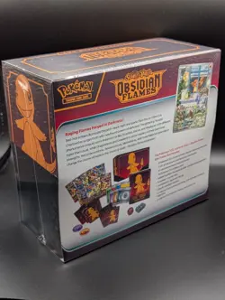 Pokemon TCG Obsidian Flames Elite Trainer Box Factory Sealed (side tear see pic) - Image 4