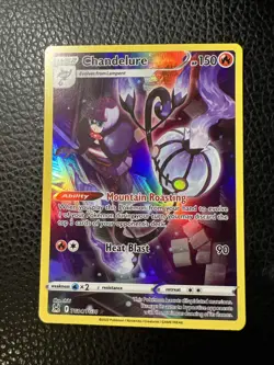 * Chandelure TG04/TG30 Swsh11: Lost Origin Trainer Gallery Holo Pokemon NM - Image 1