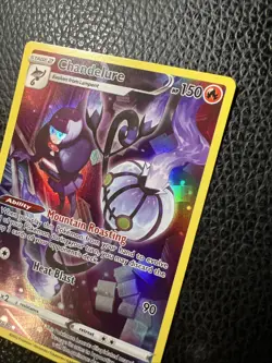 * Chandelure TG04/TG30 Swsh11: Lost Origin Trainer Gallery Holo Pokemon NM - Image 2