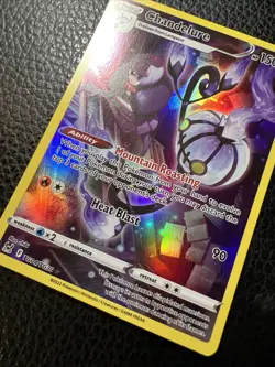 * Chandelure TG04/TG30 Swsh11: Lost Origin Trainer Gallery Holo Pokemon NM - Image 3