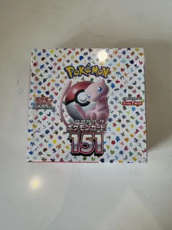 Pokemon 151 Japanese Booster Box SEALED - Image 1