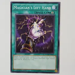 Magician's Left Hand - MACR-EN050 - LP - Common - 1st ed - Yugioh - Image 1
