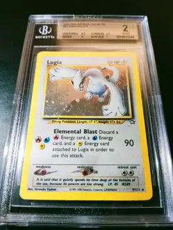 Pokemon Lugia Neo Genesis BGS 2 Eng No Shining Goldstar - Image 2
