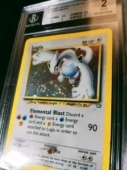 Pokemon Lugia Neo Genesis BGS 2 Eng No Shining Goldstar - Image 3