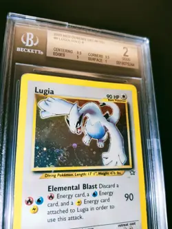 Pokemon Lugia Neo Genesis BGS 2 Eng No Shining Goldstar - Image 4