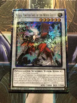 RCIELA, SINISTER SOUL OF THE WHITE FOREST QUARTER CENTURY INFO-EN039 QCR YUGIOH! - Image 1