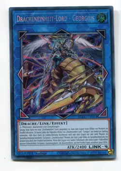 Yu-Gi-Oh! Dracheneinheit Lord Georgius Secret Rare BLGG-DE014 - Image 1