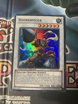 Yu-Gi-Oh! Bohrkrieger DREV-DESE1 Super Rare Limitiert Deutsch EX - Image 1