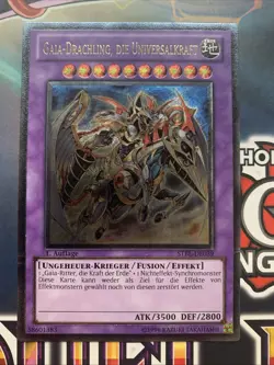 Yu-Gi-Oh! Gaia-Drachling Die Universalkraft STBL-DE039 Ultimate Rare 1. Auflage - Image 1