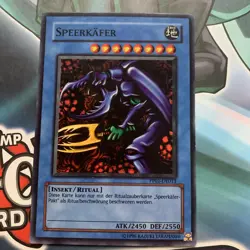 Yu-Gi-Oh! Speerkafer + Speerkafer-Pakt PP01-DE013/12 Super Rare DE LP-EX - Image 2